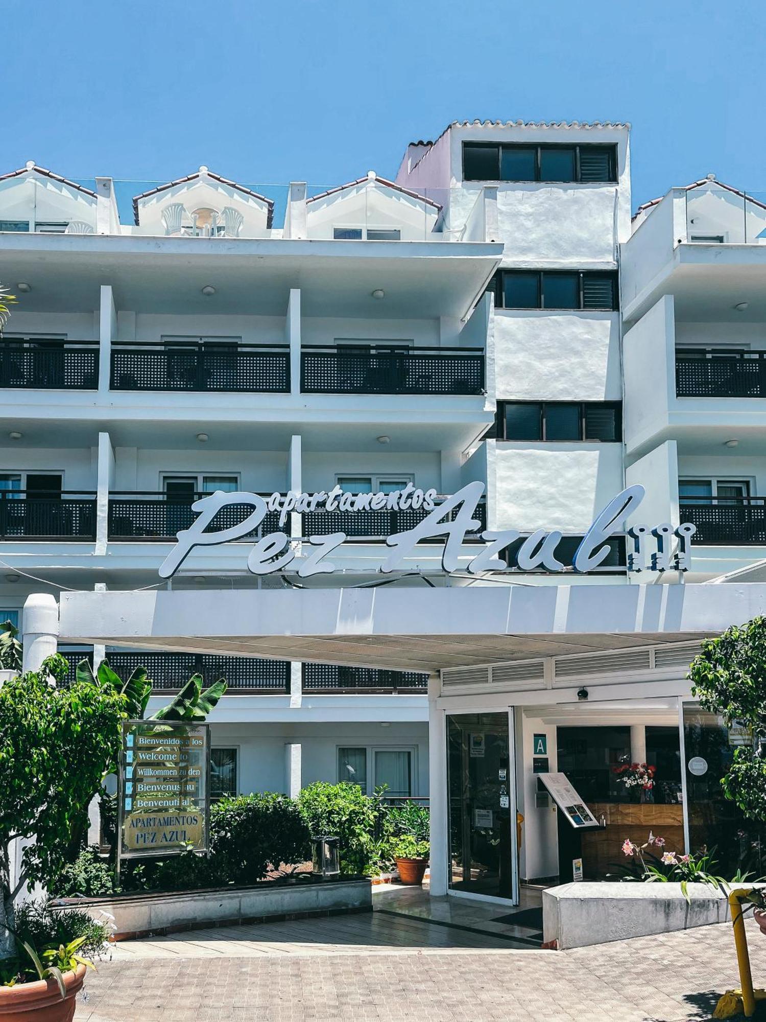 プエルト・デ・ラ・クルス アパルタメントス ペス アズールアパートホテル エクステリア 写真
